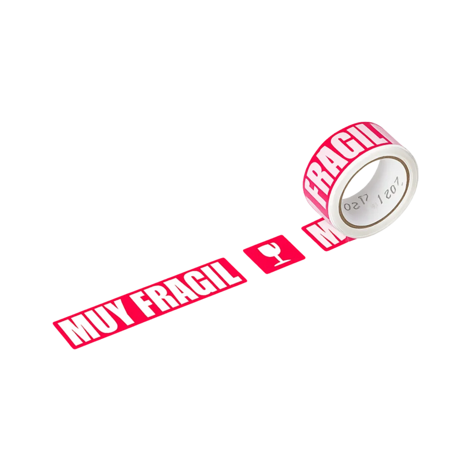 MUY FRAGIL Cinta Adhesiva “Muy Frágil” 125 m x 48 mm para Embalaje y Señalización - Image 1
