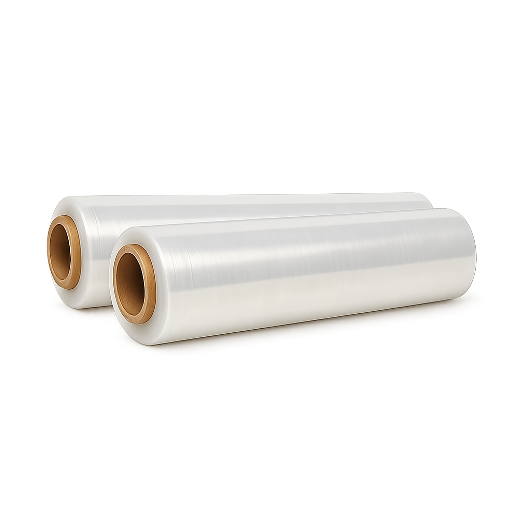 ChatGPT Image 12 jun 2026, 02_12_35 p.m. Paquete de dos rollos de película elástica para emplayar transparente | 1.5 kg, 140 m - Image 1